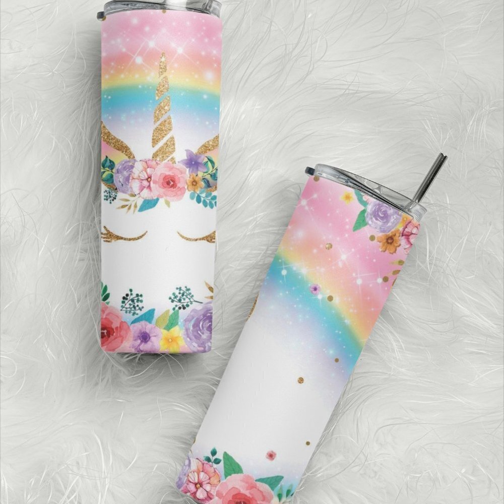 COPY - Unicorn 20 OZ Skinny Tumbler